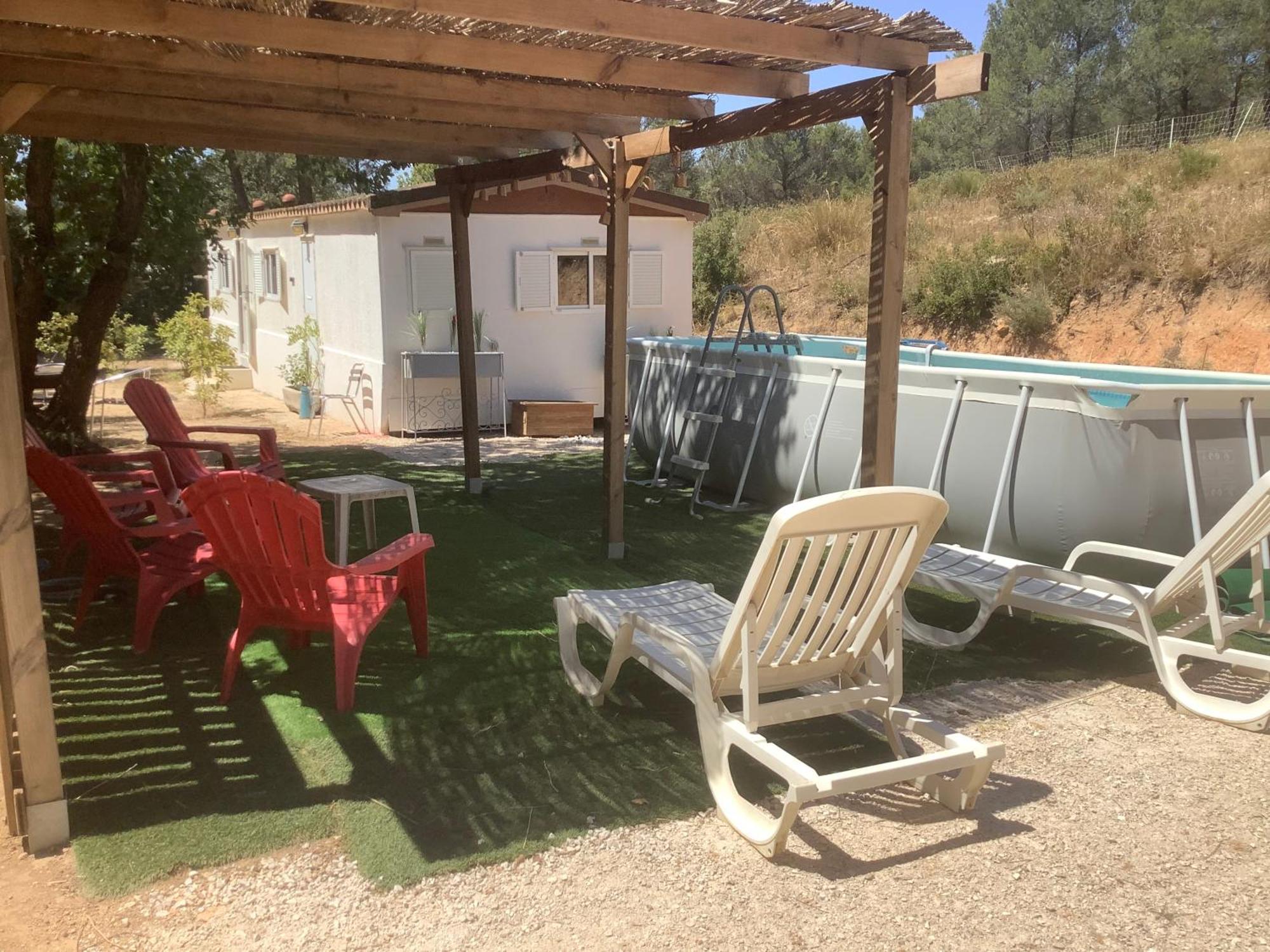 Bungalow Avec Piscine Privative Proche Aix En Provence La Barben Ngoại thất bức ảnh
